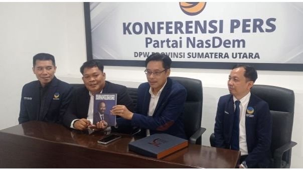 Ketua Umum Milad ke 75, Nasdem Sumut Siap Luncurkan Buku Surya Palohisme