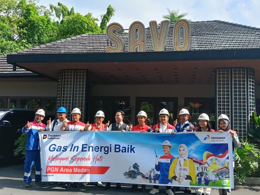 Sasar Sektor Kuliner Medan, PGN Jamin Pasokan Gas Bumi ke Restoran Savo Dine & Chill