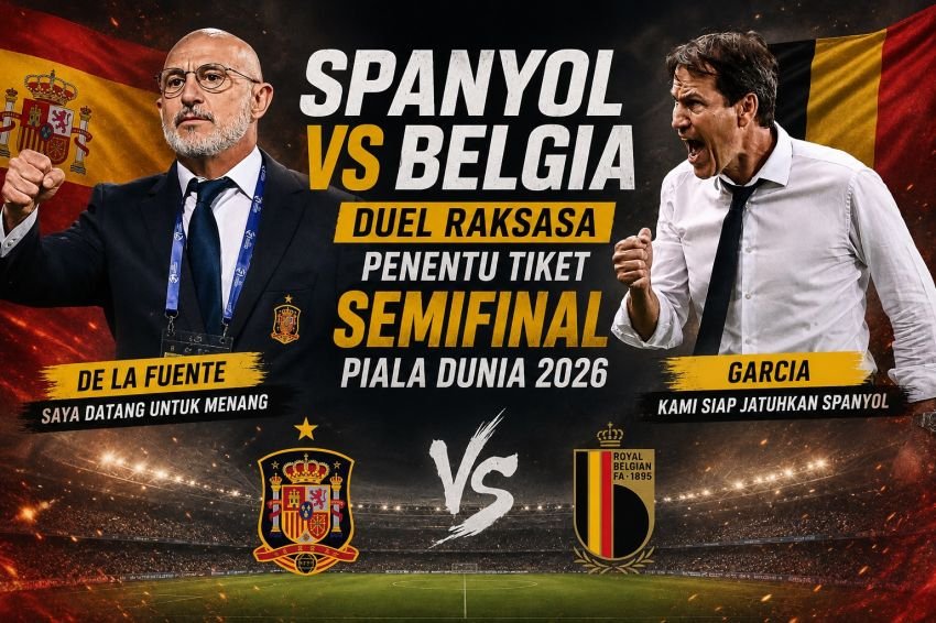 Para Arsitek Tim Saling Tebar Ancaman Jelang Perebutan Tiket Semifinal Spanyol Vs Belgia