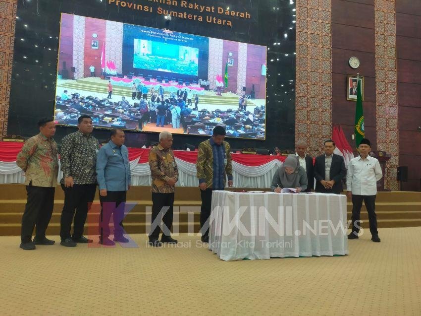 DPRD dan Pemprov Sumut Sepakati P-APBD 2026, Diproyeksi Rp12,92 Triliun