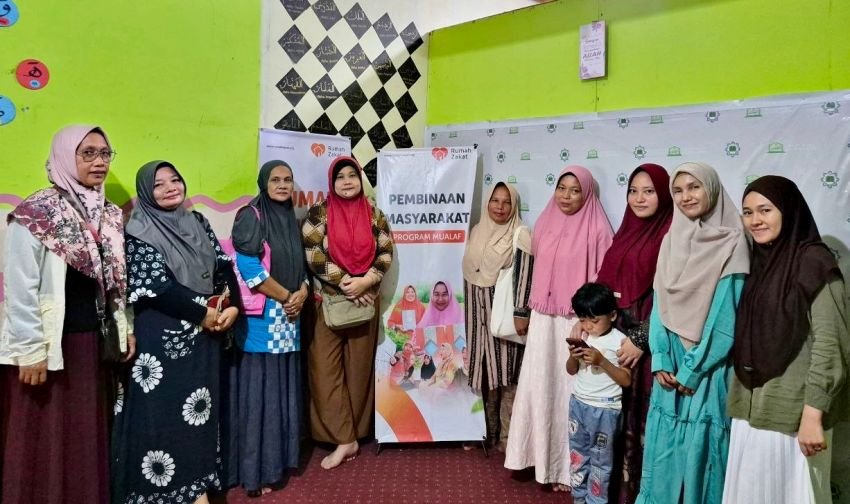 Pastikan Mualaf Tidak Berjalan Sendirian, Rumah Zakat Gulirkan Pendampingan Berkelanjutan di Tapteng