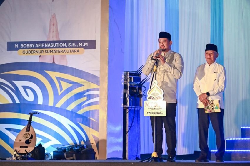 MTQ ke-40 Sumut Resmi Dibuka, Bobby Ajak Implementasikan Nilai Al Quran dalam Pembangunan