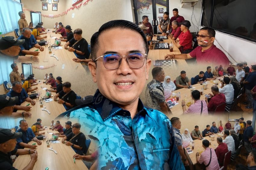Sambut HUT ke-81 RI, PWPM Gelar Lomba Dam Batu, Catur, dan Congklak antar Wartawan