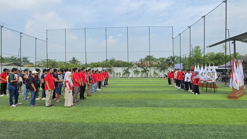 Gelar Turnamen Mini Soccer, SP PLN UID Sumut Perkuat Wellbeing Pegawai
