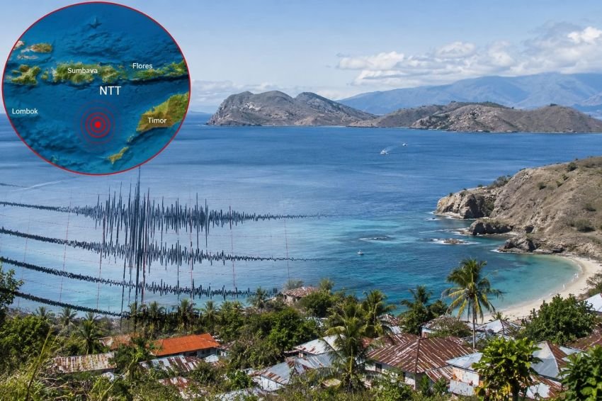 Gempa M7,7 Guncang NTT: BMKG Cabut Peringatan Tsunami, Dua Orang Meregang Nyawa