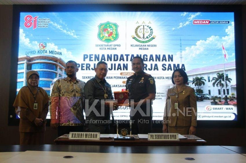 Kejari Medan Perkuat Langkah Preventif, Sekretariat DPRD Medan Gandeng Datun Cegah Risiko Hukum