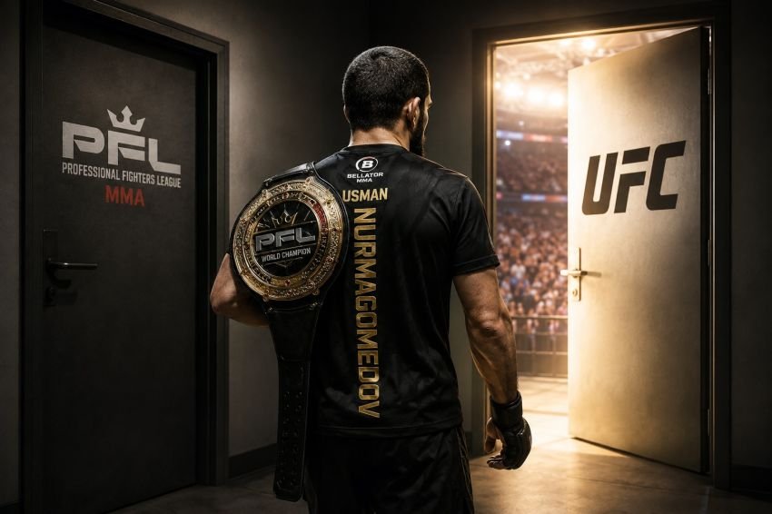 Usman Nurmagomedov Isyaratkan Keinginannya Pindah ke UFC