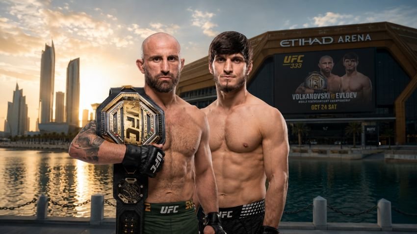 Alexander Volkanovski Hadapi Movsar Evloev di UFC 333 Abu Dhabi