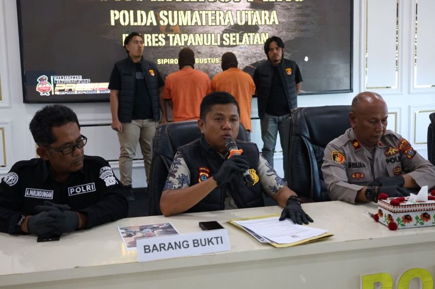 Sepanjang Agustus 2026, Polres Tapsel Ungkap 11 Kasus dan Borgol 13 Tersangka