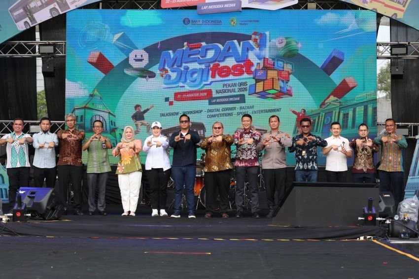 PQN Medan DigiFest 2026 Resmi Dibuka, Rico Waas Andalkan QRESTO untuk Perkuat Digitalisasi Pajak