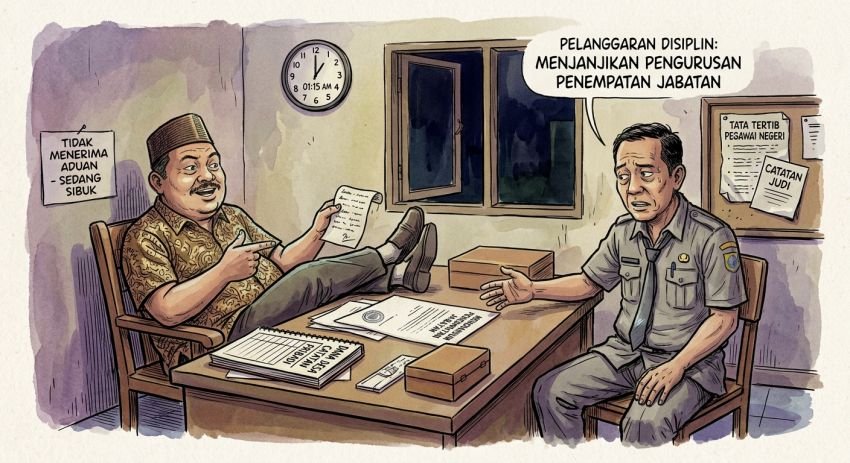 Terbukti Melanggar Disiplin, Camat Medan Timur dan Lurah Aur Copot Jabatan