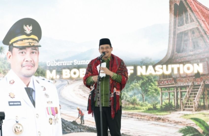 81 Tahun Menanti, Bobby Tegaskan Komitmen Tuntaskan Pembangunan Jalan Sipiongot