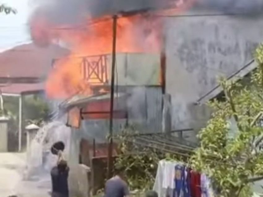 Kebakaran Rumah di Tanobato Padangsidimpuan Renggut Nyawa Balita