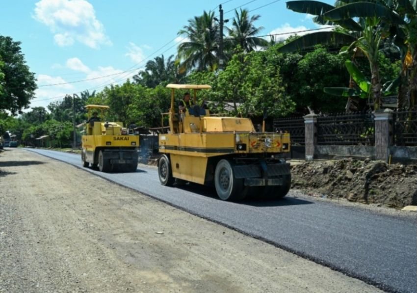 Perbaikan Jalan Hutaimbaru-Sipiongot Mulai Berjalan