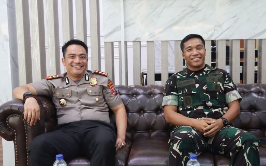 Perkuat Sinergitas, Kapolres Padangsidimpuan Terima Kunjungan Dandim 0212/Tapsel