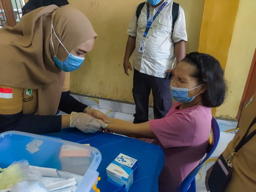 Targetkan Eliminasi TBC, Puskesmas Medan Labuhan Gencarkan Active Case Finding dan Cek Kesehatan Gratis di Sei Mati