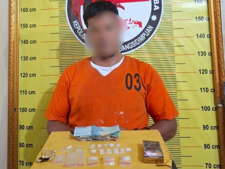 Warga Medan Denai Edarkan Sabu di Padangsidimpuan, Tertangkap di Depan Hotel
