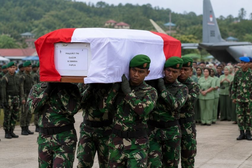 Pratu Rizki Kurniawan Gugur dalam Baku Tembak OPM di Hari Kemerdekaan