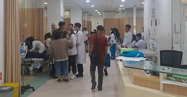RS H Adam Malik Medan Tangani 7 Korban Laka Sibolangit
