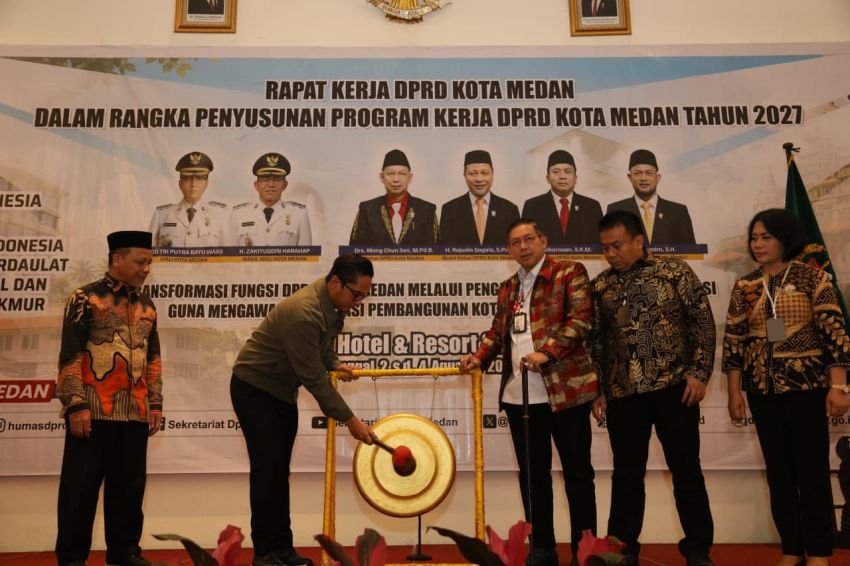 Susun Program Kerja 2027, Pemko dan DPRD Medan Fokus Ekonomi, Pendidikan dan Kesehatan