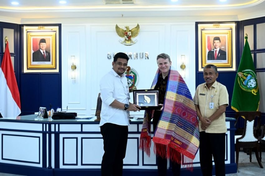 Bobby Promosikan Sumut ke Dubes Australia Sebagai Gerbang Investasi Indonesia Barat