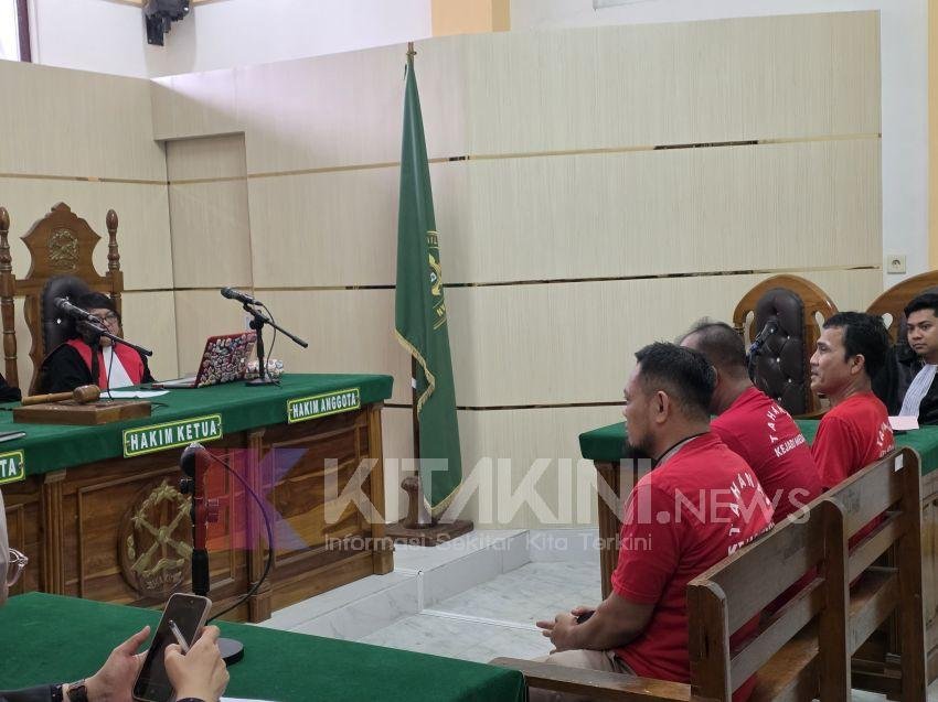 Tiga Terdakwa Perdagangan Sisik Tringgiling 1,5 Tahun Penjara
