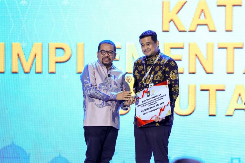 Implementasi Program 3 Juta Rumah, Bobby Terima Penghargaan