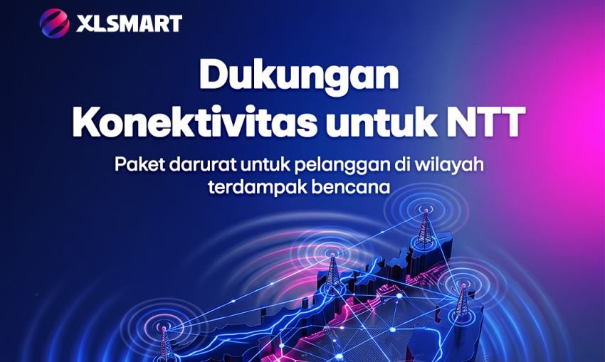 XLSMART Percepat Pemulihan Jaringan NTT Pasca Gempa, Sediakan Bantuan Komunikasi bagi Warga