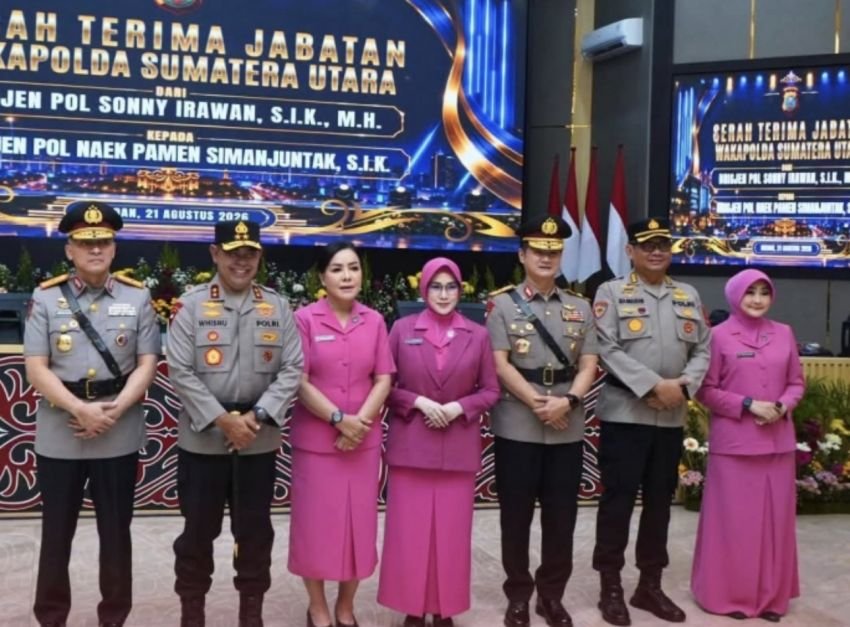 Brigjen Pol Naek Pamen Simanjuntak Resmi Jabat Wakapolda Sumut