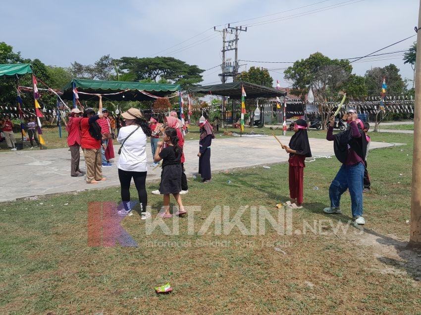 Meriahkan Peringatan HUT RI ke-81, Warga Blok AA Griya 3 Martubung Gelar Berbagai Perlombaan