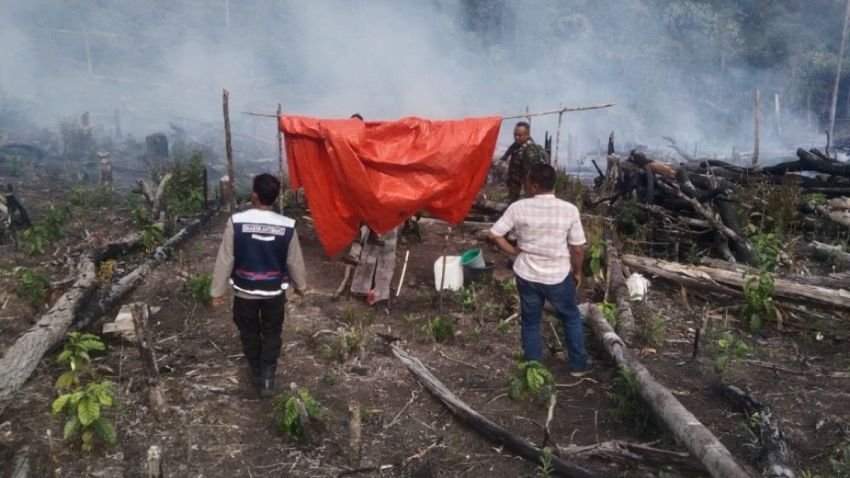 Polsek SDH Tapsel Gunakan Aplikasi Lancang Kuning Deteksi Titik Karhutla