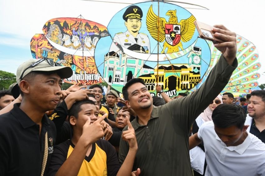Festival Layang-Layang Piala Gubernur Dibuka, Bobby Ingin Jadi Daya Tarik Wisata Sumut