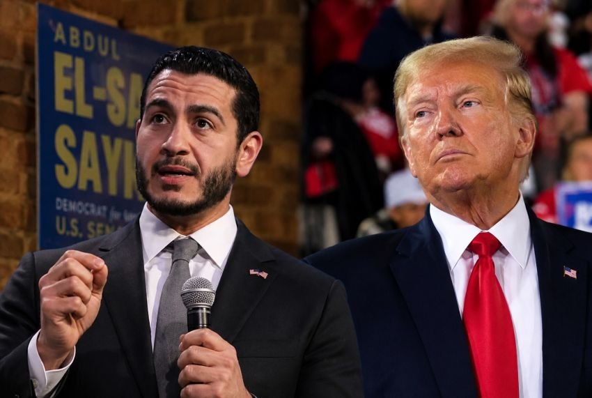 Donald Trump 'Kebakaran Jenggot', Serang Abdul El-Sayed Usai Menang, Lempar Tuduhan Kontroversial