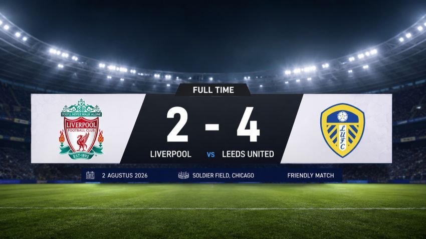Liverpool Tutup Pramusim dengan Kekalahan, Badai Cedera Bayangi Persiapan Premier League