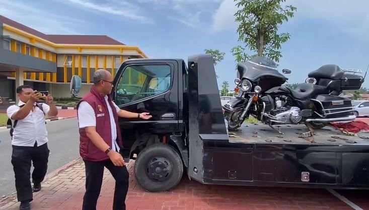 Polda Sumut Gagalkan Pengiriman Harley Davidson Berisi Sabu 15 Kilogram ke Jakarta
