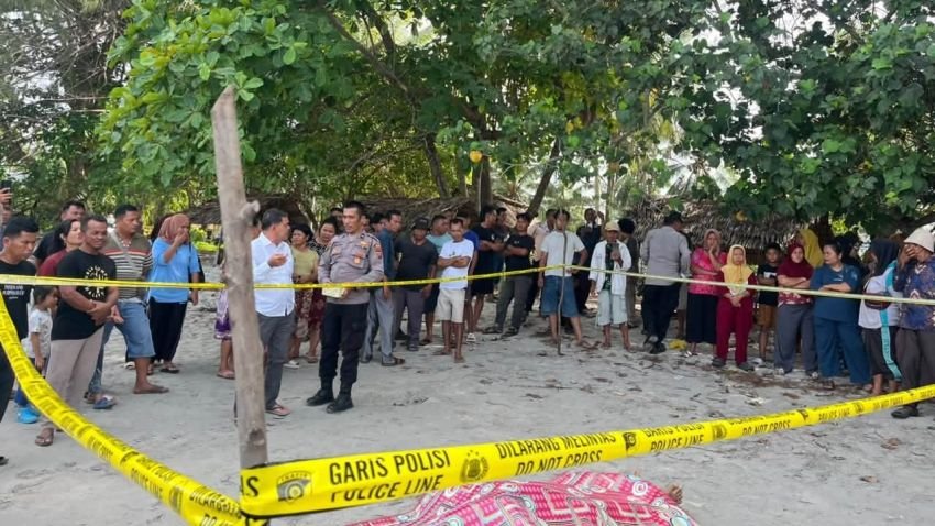 Polsek Sorkam Selidiki Temuan Mayat di Pantai Binasi Tapteng