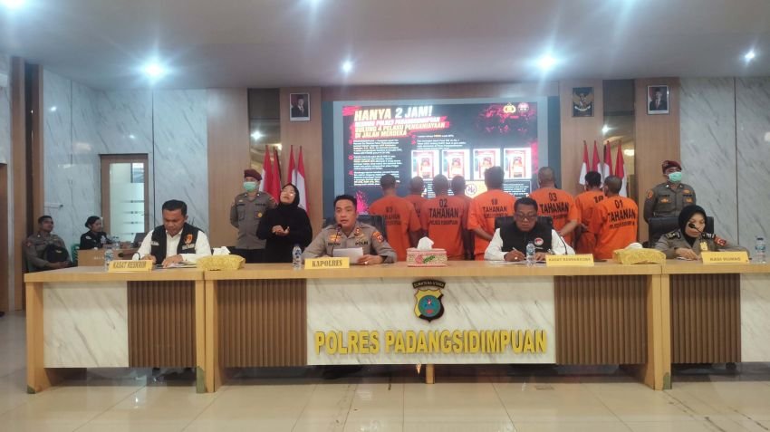 Kapolres Padangsidimpuan Tegaskan Tidak Akan Menoleransi Aksi Premanisme