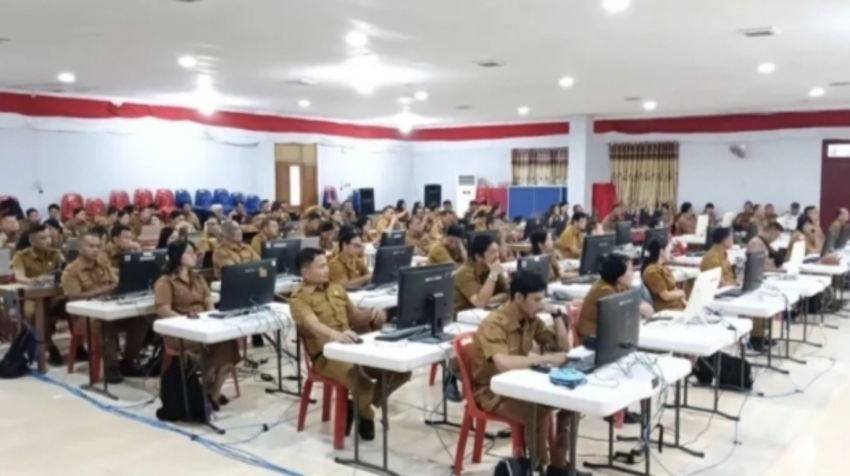 550 ASN Nias Selatan Ikuti Profiling, Pemkab Dorong Penempatan Pegawai Sesuai Kompetensi