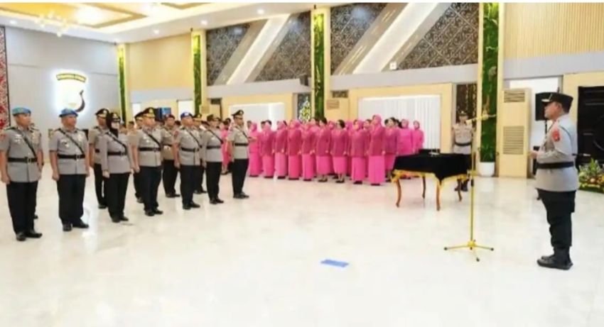 Pejabat baru dan 8 Kapolres Resmi Bertugas, Kapolda Sumut Tekankan Integritas