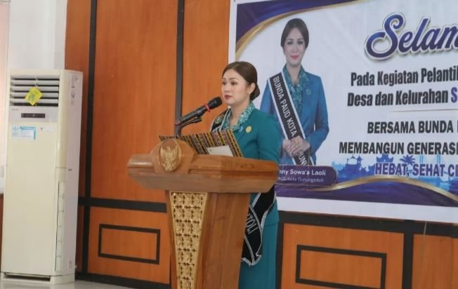 Bunda PAUD Gunungsitoli Dikukuhkan, Martinus Lase: Harus Kerja Nyata Bukan Sekadar Seremonial