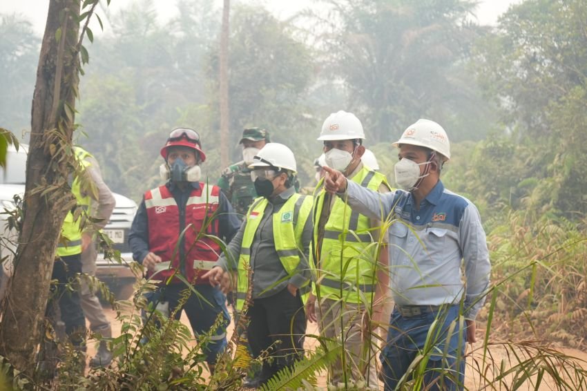 Perkuat Penanganan Karhutla di Mempawah, INALUM Turunkan Tim Gabungan dan Bantuan Medis