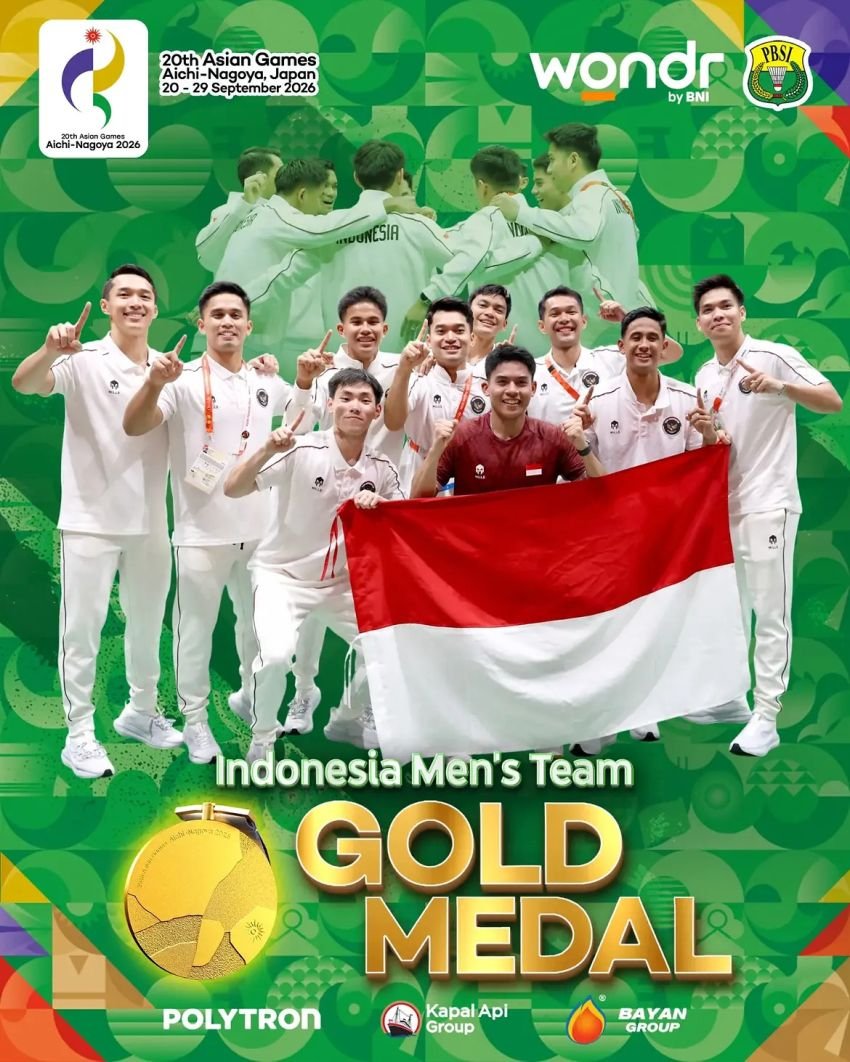 Indonesia Ukir Emas Pertama Asian Games 2026 Lewat Drama Sengit