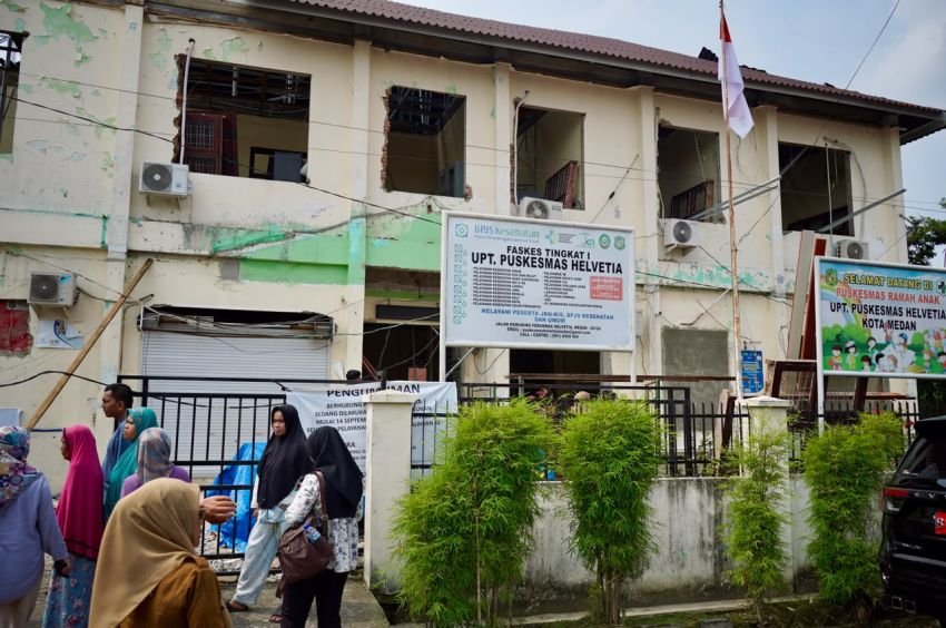 Puskesmas Helvetia Disulap Jadi Fasilitas Kesehatan Modern 2 Lantai