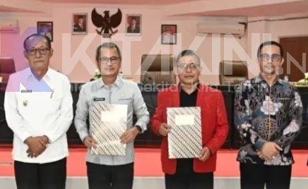 Rapat Paripurna DPRD Nias Sepakati Ranperda Perubahan APBD 2026