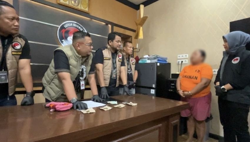 Setahun Hirup Udara Bebas, IRT Residivis Kembali Ditangkap Jual Ganja
