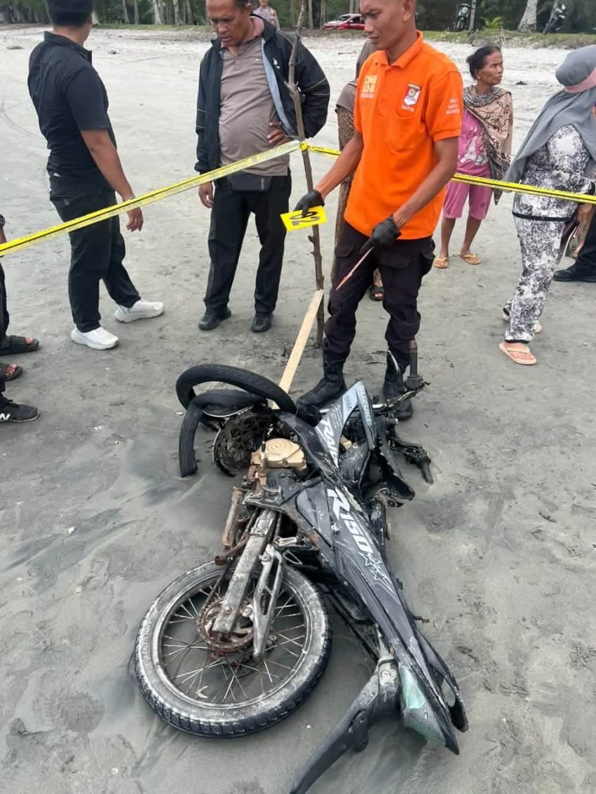 Penemuan Jasad Peternak Kerbau di Pantai Binasi Tapteng, Diduga Kecelakaan Tunggal