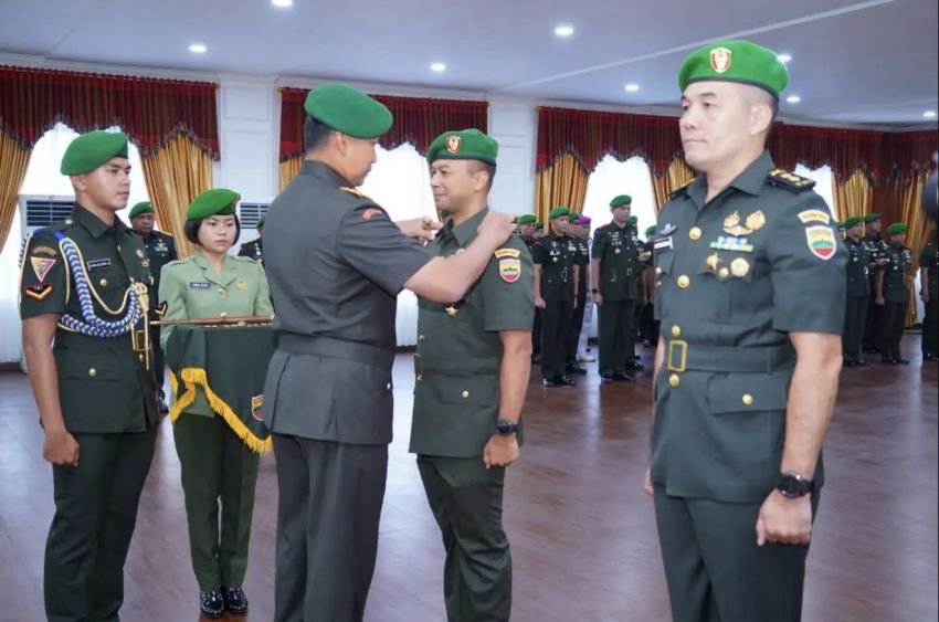 Pangdam I/BB Pimpin Sertijab Dandim 0201/Medan, Letkol Fernando Batubara Resmi Jabat Komandan Baru