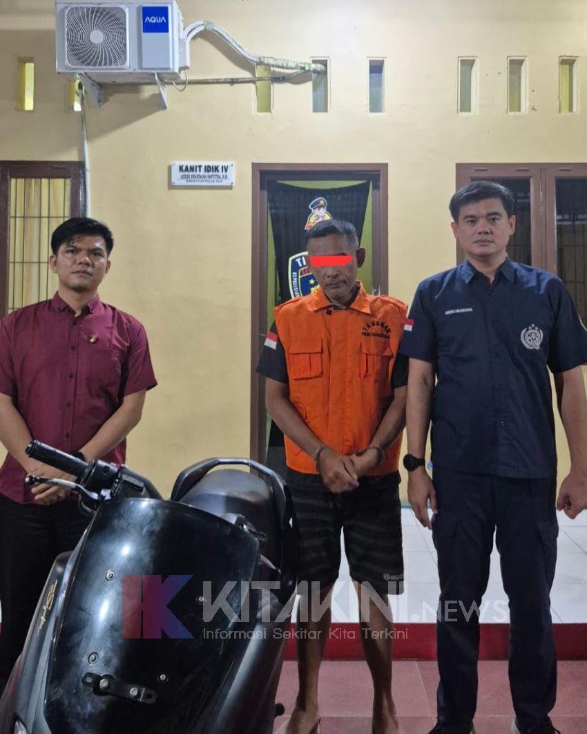Mengaku Petugas Leasing, Pria di Tapteng Ditangkap Polisi Usai Rampas Motor Warga