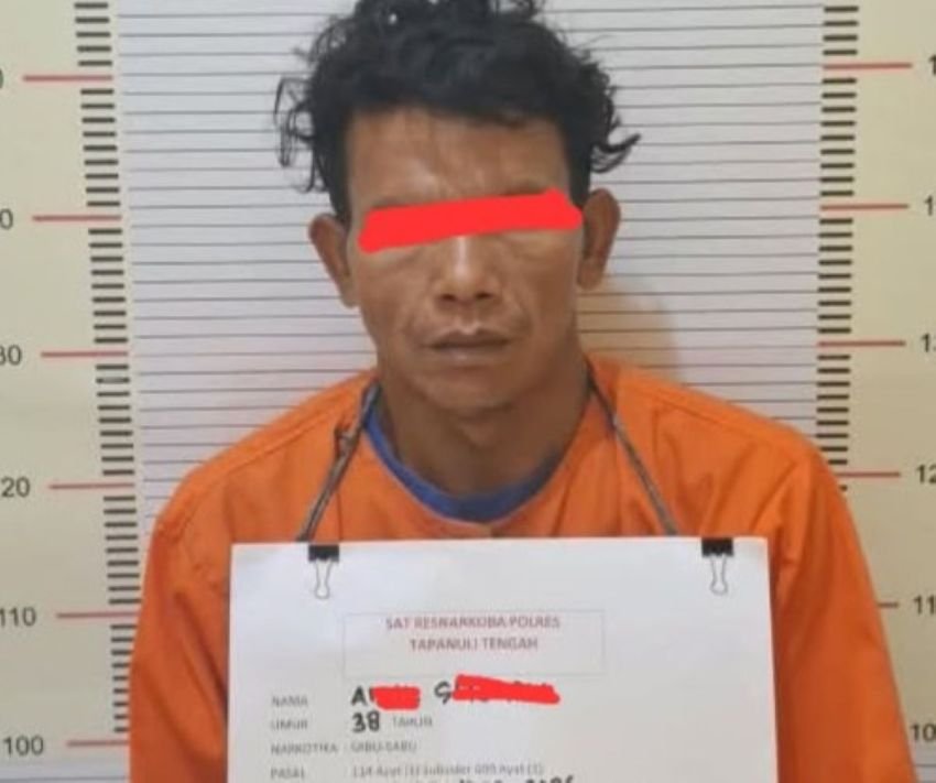 Polres Tapteng Ringkus Pengedar Sabu di Pinangsori, Amankan Enam Paket