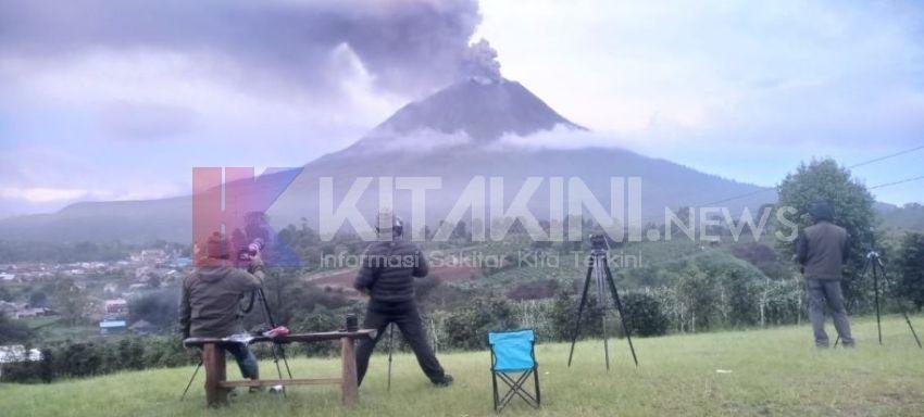 Hari ini, Gunung Sinabung Masih Berada di Level 3